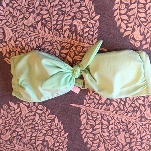Victoria's Secret Mint Bandeau Bikini Top